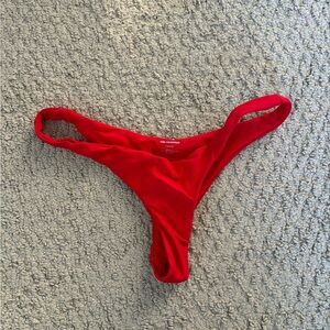 Red Bikini Bottom